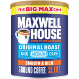 Maxwell House Ground Coffee, Original Roast, 33.1 oz Canister