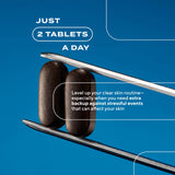 Murad Pure Skin Acne Supplements – 60 Tablets – Clear Skin Support with Blend of Vitamin A & B6, Zinc, Amino Acids, & Burdock Root – Promotes Healthy Skin, Oil Balance, Gut Health & Stress Relief