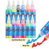 Kidisego Magic Water Elf Toy Kit, 12 Colors 18 Molds 6 Pack Powder