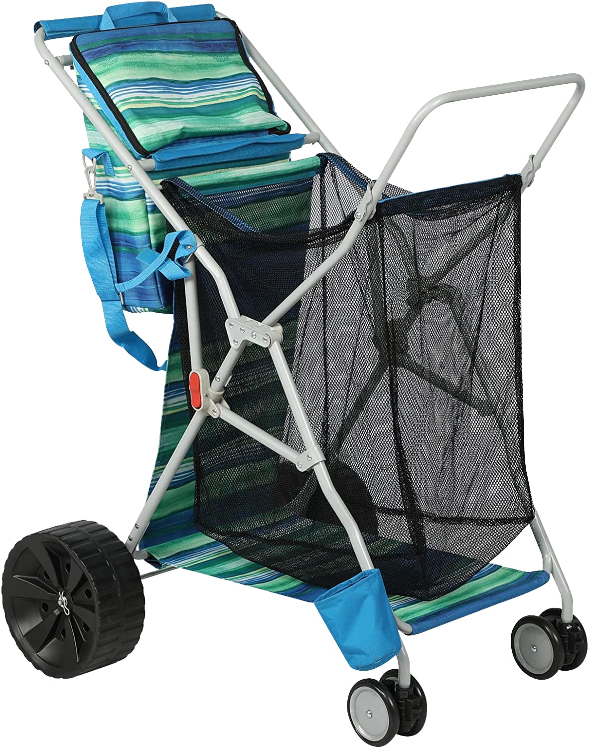 Old Bahama Bay Beach Cart with Big Wheels for Sand