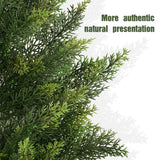 Vitalismo 3FT Artificial Cedar Trees Set of 2 for Outdoor Front Porch