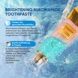 BodyAccel Niacinamide Whitening Toothpaste – Natural Whitening Toothpaste with Niacinamide, Gentle Formula for Brighter Teeth & Fresh Breath, 2-Pack (2)