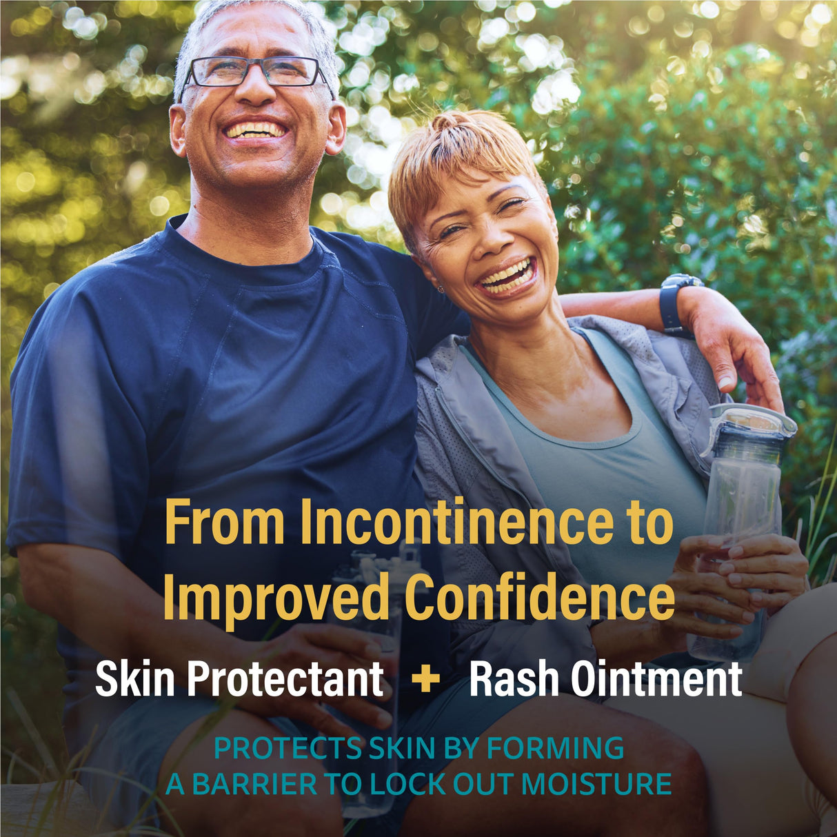 A+D Incontinence Support Skin Protectant & Rash Ointment – Treats & Prevents Incontinence Rash, Soothes Chafed Skin, Odor Neutralizing Technology - 3.5oz
