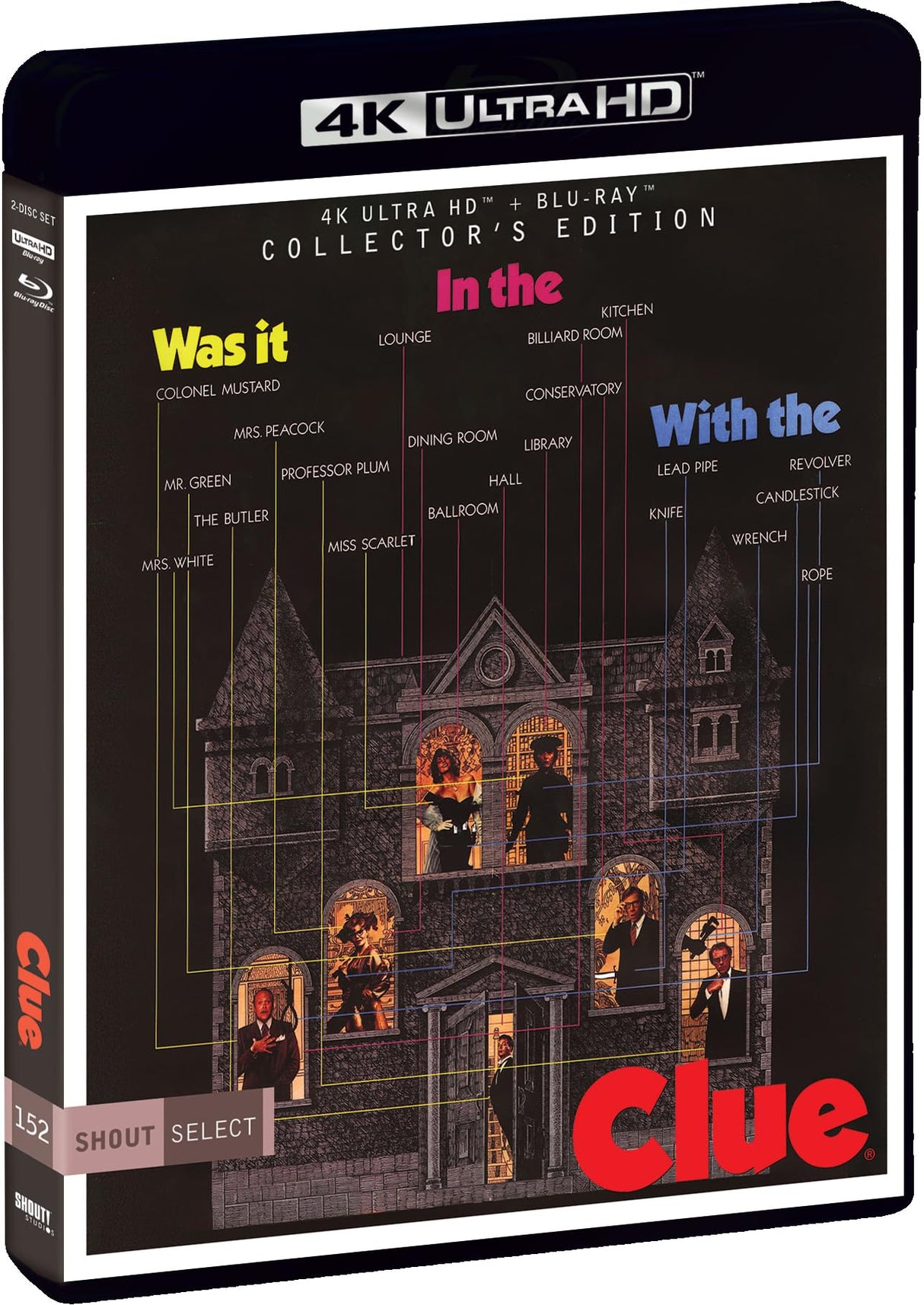 Clue (1985) - Collector's Edition 4K Ultra HD + Blu-ray [4K UHD]
