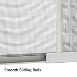 Frost King 2AWS1045 WB Marvin Adjustable Window Screen, 10in High x Fits 25-45in Wide (2-Pack)