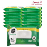 PDI Sani-Professional Cleaning Wipe, Multi-Surface, Fresh Scent, Degreasing, Non - Streak, For Kitchen, Restaurant Tables, Glass, Treated Wood, 90 Count, Pack of 12 (1080 Total Wipes)