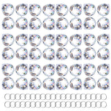 48pcs Clear Crystal Ball Prism 20mm Chandeliers Prism Sun Catcher Hanging