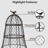 Garden Cloches for Plants, Large Plant Protectors from Animals, Pack 6