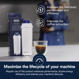 De'Longhi Replacement Water Filter for Select Espresso Machines, DLSC002