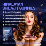 DR.THOMPS Shilajit Gummies, 60 Count, Natural Himalayan Supplement for Energy and Vitality