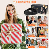 Admbm Rechargeable Neck Massager with Heat Shiatsu Back and Neck Massager Cordless Portable Kneading Shoulder Massage Shawl for Pain Relief Deep Tissue Gifts for Dad Mom Friends