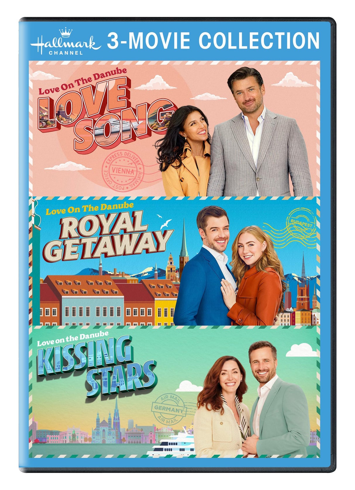Hallmark Love on the Danube 3-Movie Collection: Love Song, Royal Getaway, Kissing Stars