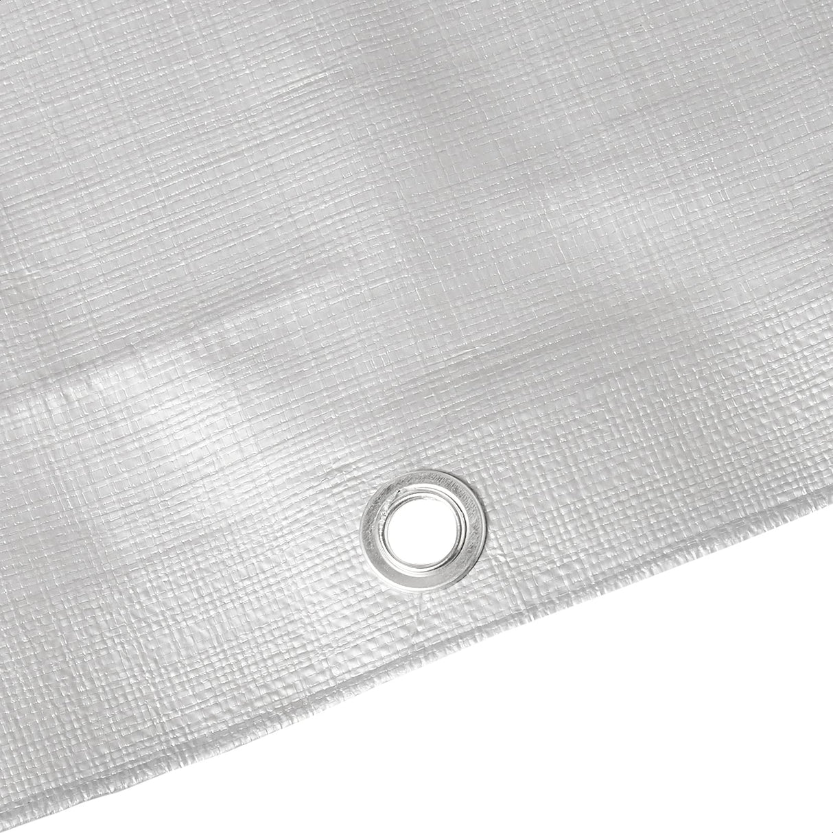 Amazon Basics Multi Purpose Waterproof Poly Tarp Cover with Grommets, 20 x 20 ft, 10MIL Thick, Brown/Silver, 1-Pack