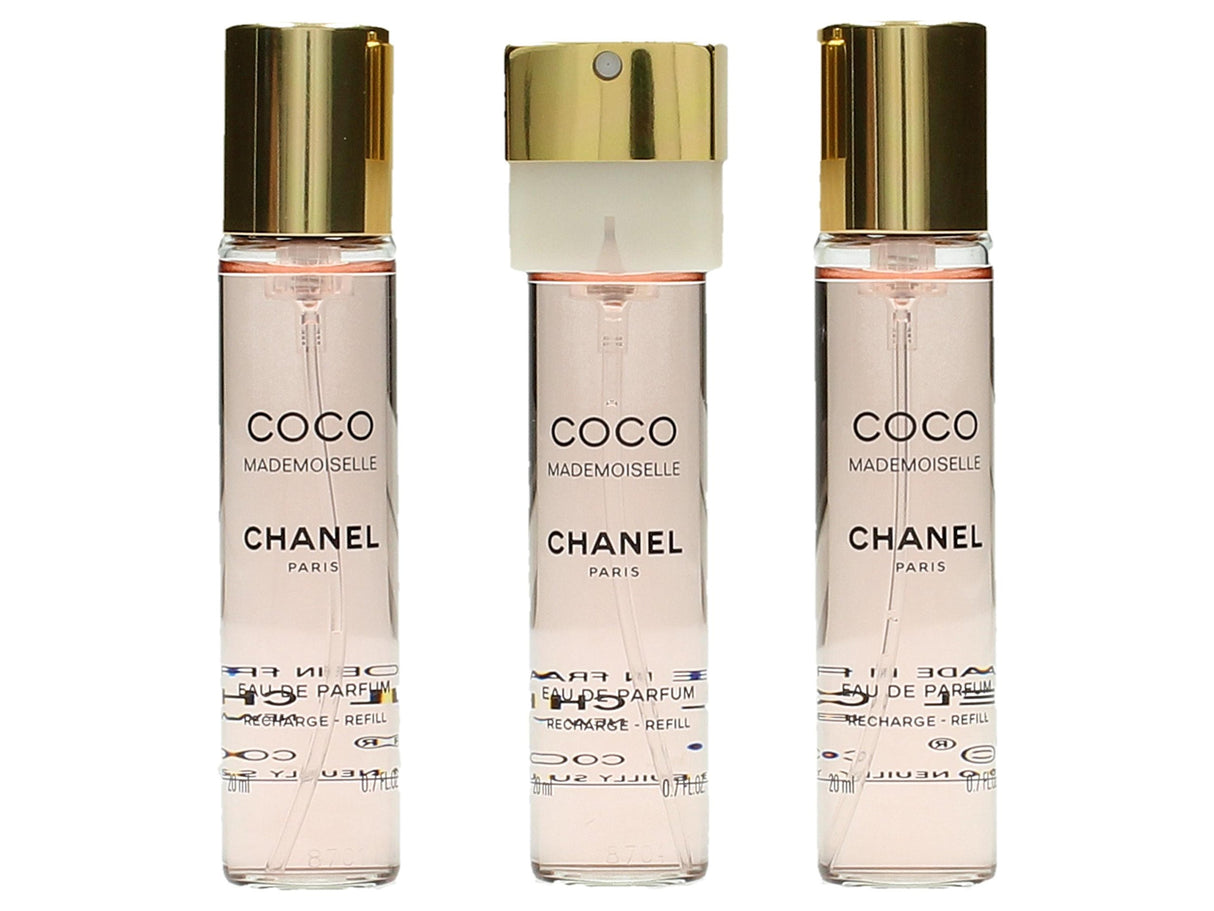 Chanel Chanel Coco Mademoiselle Twist & Spray Eau De Parfum Refill 3x20ml/0.7oz
