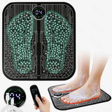 VFU EMS Foot Massager Mat,Foot Stimulator,Improve Circulation,Muscle Relaxation,Portable & Rechargeable Feet Massager Pad with 10 Modes &39 Levels FSA HSA Eligible
