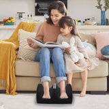 CCHYF Foot and Calf Massager Machine with Heat,Shiatsu Foot Massagers with Massage Roller,Deep Tissue Massager for Plantar Fasciitis,Circulation and Pain Relief,Best Gifts for Mom & Dad(Black)