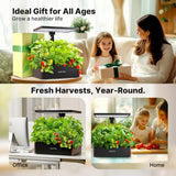 SUNCOZE Smart Hydroponics Growing System, 20 Pods, 25 in Adjustable Height