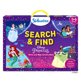 Skillmatics Search and Find Disney Princess Educational Game - Reusable Preschool Learning Activities, Christmas Toys, Art & Crafts, Gifts for Toddlers & Kids of Ages 3, 4, 5, 6