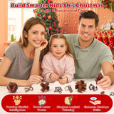 Advent Calendar 2026 Brain Teaser - 24 Days Christmas Countdown for Kids