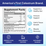 Symbiotics Colostrum Plus Powder Supplement for Immunity Support, 6.3 Ounces (180 g)