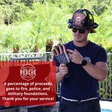 Grill Rescue Grilling Gloves 2.0 - Heat-Resistant Neoprene BBQ Gloves for Safe Grilling, Cooking, and Baking - Durable, One-Size-Fits-All - Version 2 (USA)