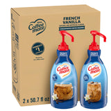 Nestle Coffee mate French Vanilla Non-Dairy Creamer Pump, 50.7 oz, 2-Pack