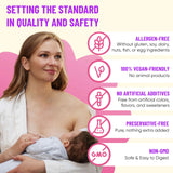 Mama's Select Organic Goat’s Rue Capsules for Breast Milk Production – Non-GMO, Vegan, Gluten- Free Lactation Support Supplement – Safe & Effective for Nursing Moms – Third-Party Tested
