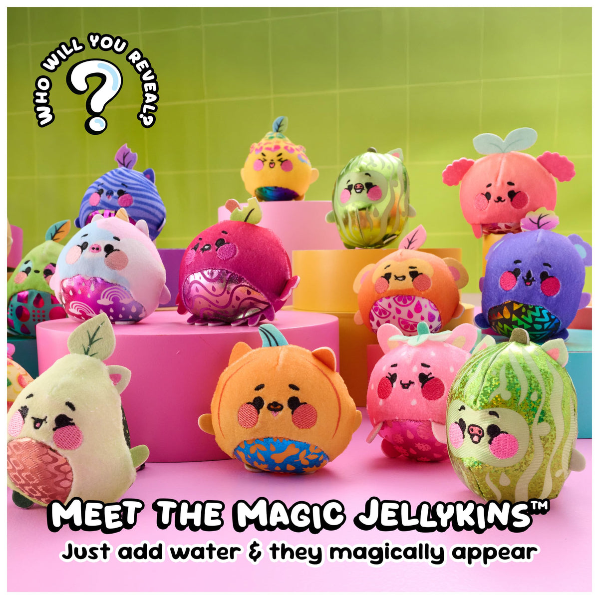 Magic Jellykins Water-Activated 3-Inch Surprise Toys 2-Pack