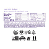 GoMacro MacroBar Organic Vegan Protein Bars - White Chocolate + Macadamia Nuts (2.3 Ounce Bars, 12 Count)