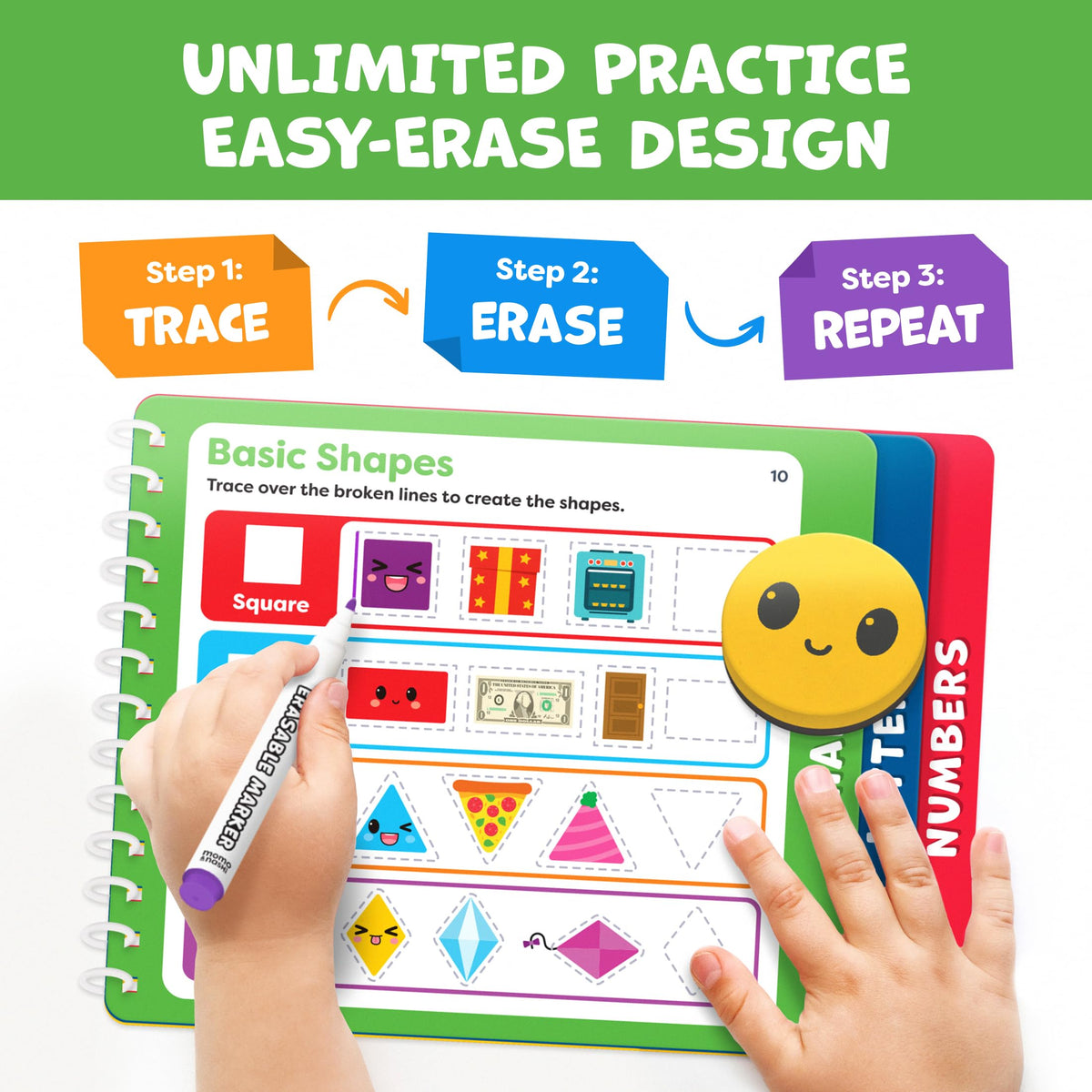 Preschool Workbook - Letter Tracing Book for Ages 3-5