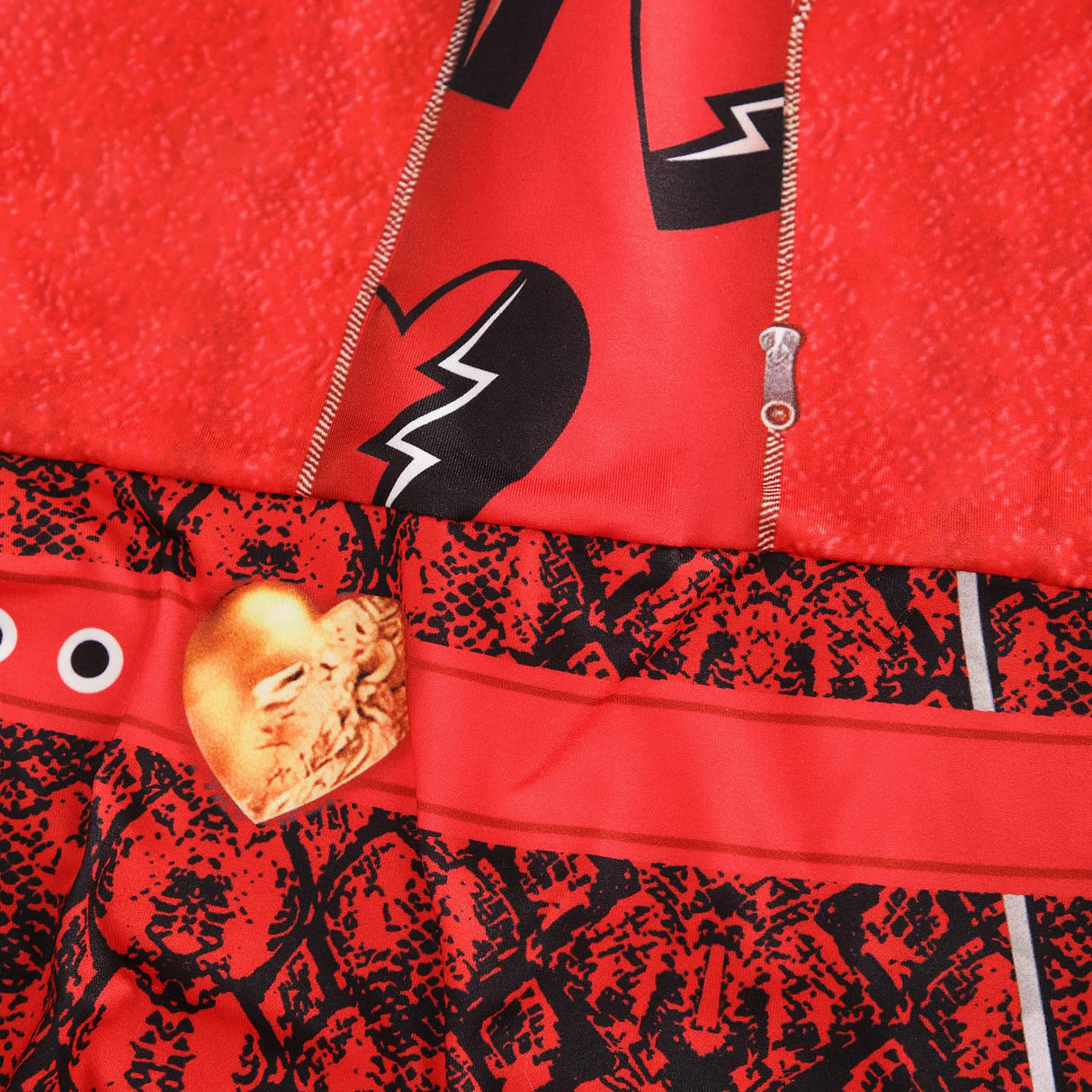 RUXINRUA 4-13 Years Rise of Red Girls Cosplay Costume Sets, Role Playing Outfits Halloween Theme Birthday Christmas Carnival Party Events School Plays Dress Up with Wig (7-8 years)