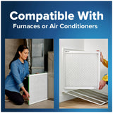 Filtrete 16x25x4 AC Furnace Air Filter, MPR 700, MERV 8, Fits Lennox & Honeywell Device, Capture Dust, Pollen & Pet Dander, Electrostatic Air Cleaning Filter, 2-Pack (Actual Size 15.88x24.56x4.31 in)