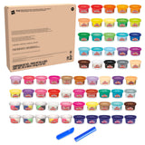 Play-Doh Ultimate Color Collection 65-Pack of 1-oz Cans, Includes Sparkle, Confetti & Color Burst, Back to School Classroom Supplies, Preschool Toys, Ages 2+ (Amazon Exclusive)