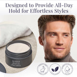 MONAT Matte Styling Clay for Men - Water and Clay-Based Hair Paste to Create Thicker-Looking Hair, Easy-to-Shape Net Wt. 45 ml / 1.52 fl. oz.