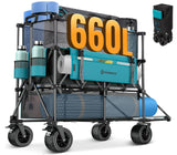 FUNDANGO 660L Double Decker Wagon with Tailgate and High Extender