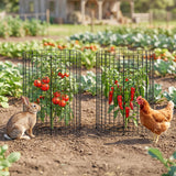 8 Pack Plant Protector from Animals, Wire Mesh Plant Cages for Garden – Sturdy Metal Plant Protectors to Keep Rabbits, Squirrels, and Animals Out – Ideal for Vegetables, Flowers, and Outdoor Plants