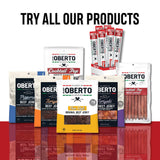 Oh Boy! Oberto Classics Thin Style Peppered Beef Jerky, 1.2 Ounce (Pack of 8)