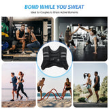 ZELUS Weighted Vest, 6lb/8lb/12lb/16lb/20lb/25lb/30lb Weight Vest with Reflective Stripe for Workout, Strength Training, Running, Fitness, Muscle Building, Weight Loss, Weightlifting, Black(12 lb)