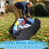 Aulock 140 Gallon Extra Large Storage Bags - Heavy-duty Pool Cover Storage with 4 Carrying Handles, Christmas Tree Bag, 56''x24''x24''