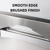 Desyeryamimi Toilet Seat Cover Dispenser,Commercial Stainless Steel Brushed Toilet Seat Cover Holder for Disposable Toilet Seat Covers Wall Mount for Bathroom Restroom