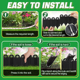 Bigmeta 15ft Thicken Sturdy Garden Edging
