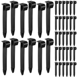 Pangda 120 Pack Irrigation Stakes 1/2 Inch Tubing, Drip Anchor for Garden