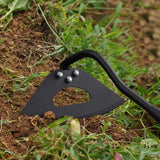 EUIJOIP Hoe Garden Tool, Hollow Hoe with 55-85 Inch Long Handle, Adjustable Manual Weeder Heavy Duty Garden Hoe for Weeding, Digging, Hoeing, Cutting and Loosing Soil
