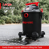 Shop-Vac 5430115 Wet/Dry Vacuum, 10 Gallon, 4.5 Peak HP, 1-7/8 Inch Diameter x 7 Foot Hose, 15 Foot Cord, Ideal for Jobsite, Garage, Workshop & Home