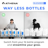 Athena Blended Bloom A&B 2-Part Fertilizer 1 Gallon NPK A 4-0-5 | B 0.7-6-5
