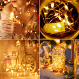 Dailyart 300 LED Fairy Lights with Remote, Warm White, 8 Modes, Plug in, Waterproof, Christmas Decoration, 10ft