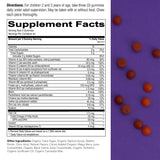 SmartyPants Toddler Multivitamin Gummies: Omega 3 Fish Oil (EPA/DHA), Vitamin D3, C, Vitamin B12, B6, A, K & Zinc, Biotin, Beta Carotene, Gluten Free, Three Fruit Flavors, 180 Count (60 Day Supply)