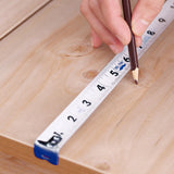 Mr. Pen- Retractable Tape Measure 25 ft, 2 Pack, Dark Blue, Easy Read, Steel Retractable Measuring Tape with Fractions, Ideal for Construction & DIY Projects