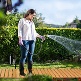 10FT Wooden Garden Pathway, Outdoor Roll Out Wooden Walkway Pathway Pavers