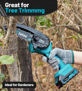 Tietoc Mini Chainsaw 6 Inch Cordless, Portable Electric Chain Saw Small Handheld Battery Powered Super Saws, Stocking Stuffers for Adults Men Christmas Gifts for Men Dad Husband Fathers Women Mom 2025